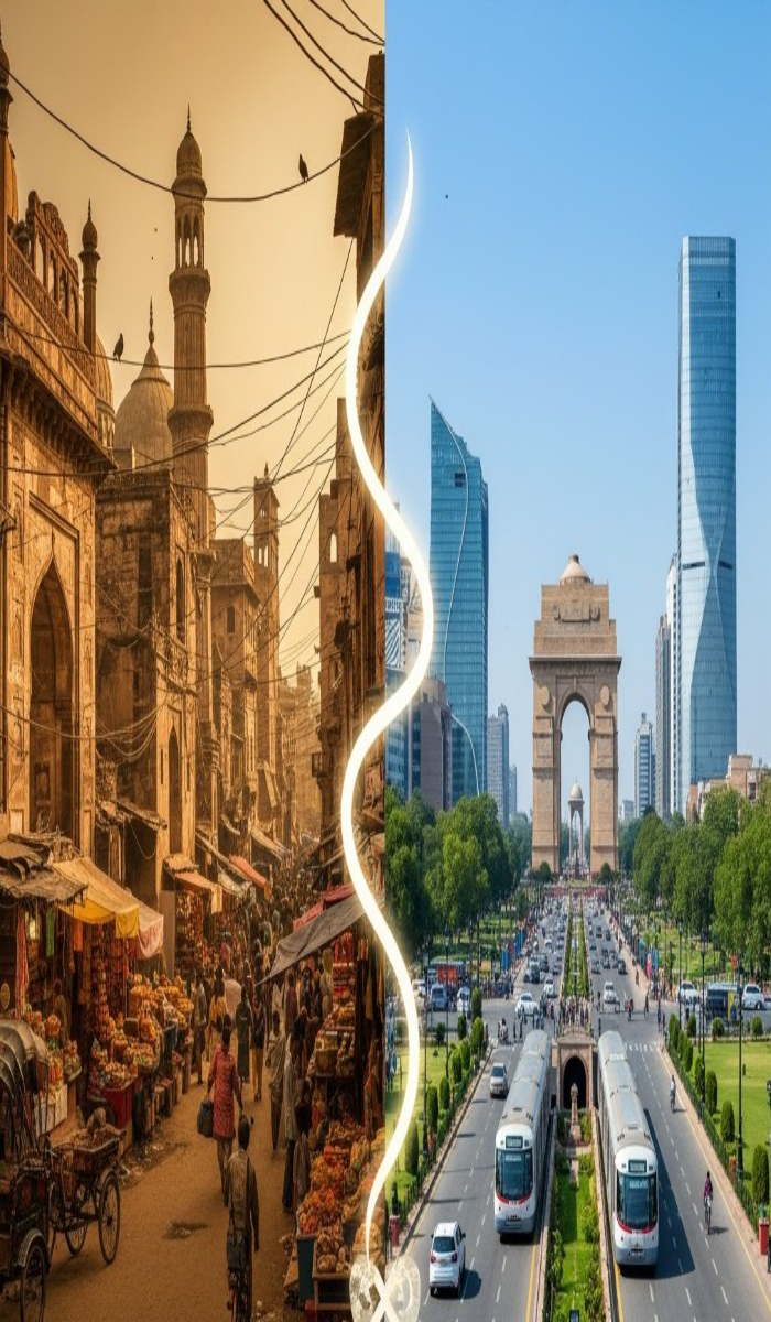 Old Delhi vs New Delhi: Two Cities, One Soul